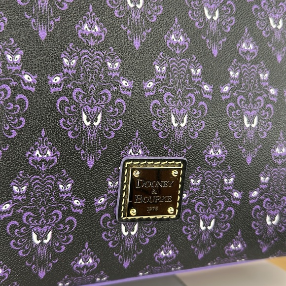 💥DOONEY & BOURKE - Disney's Haunted Mansion Wallpaper Totebag - U008 - Picture 6 of 17